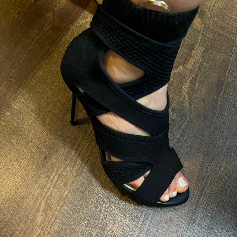 Aldo stretchy heel boots
